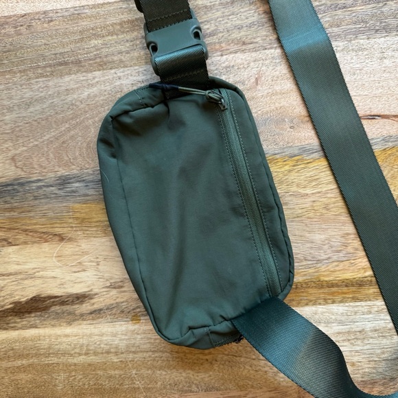 Olive Green Belt Bag - Picture 3 of 6